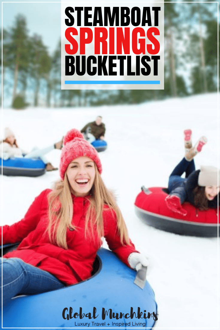 Steamboat Springs is located in Colorado and home to some gorgeous natural hot springs which is where they get their name. They are best known as a ski town and it is said they have amazing champagne bubble soft snow. Check out our Steamboat Springs bucketlist items both on & off the slopes! #steamboatsprings #steamboat #bucketlist #travel #skilessons #traveltips #vacation