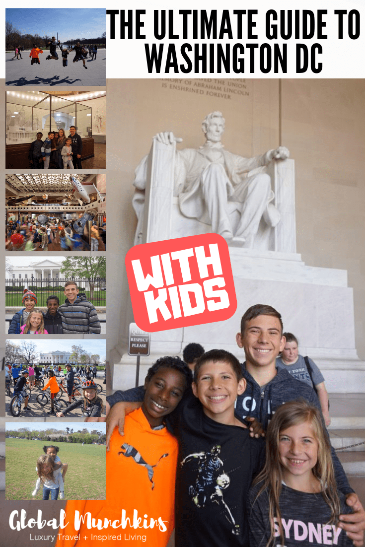 To make sure you get the most out of visiting this awesome destination I have compiled the ULTIMATE Guide to DC with kids. Check it out! #ultimateguide #traveltoDC #travelwithkids #traveltips #familyvacation #familybonding