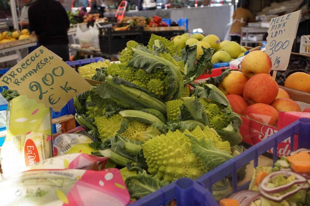 Fruit and Vegetable Market in Rome- Global Munchkins