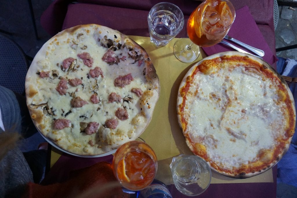 Italian Pizza in Rome