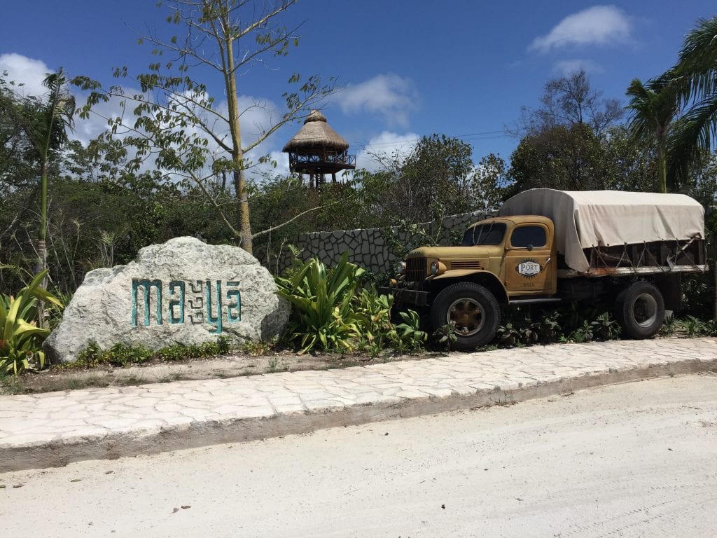 Maya Park- Lost Mayan Kingdom entrance