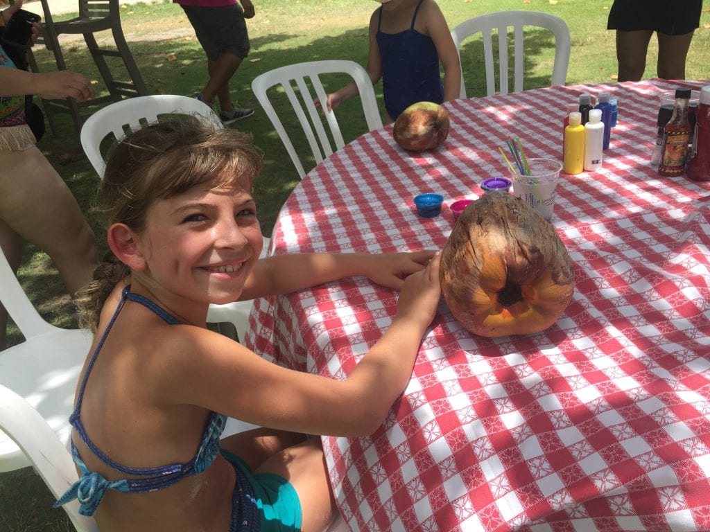 Coconut Painting on Palomino Island