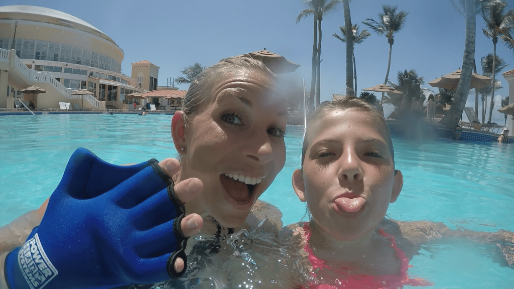 Aqua Parkour Class offered at El Conquistador Resort in Puerto Rico