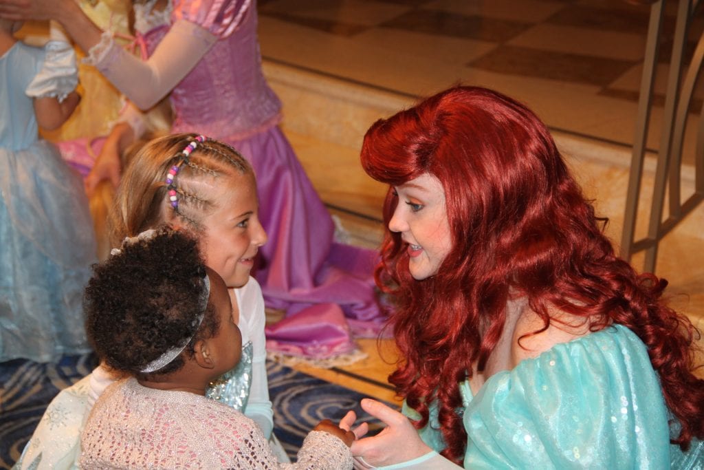 Mermaid on Disney Cruise Line with 2 little girls | Global Munchkins