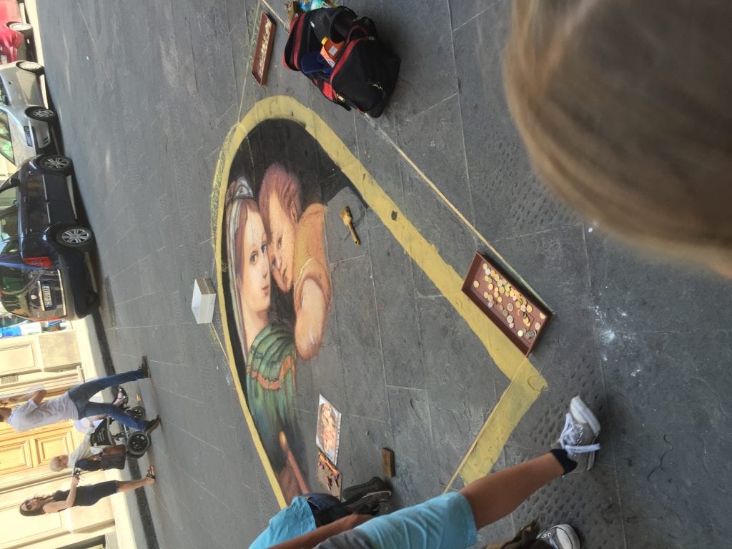 Gorgeous Chalk Art on the streets in Italy | Global Munchkins