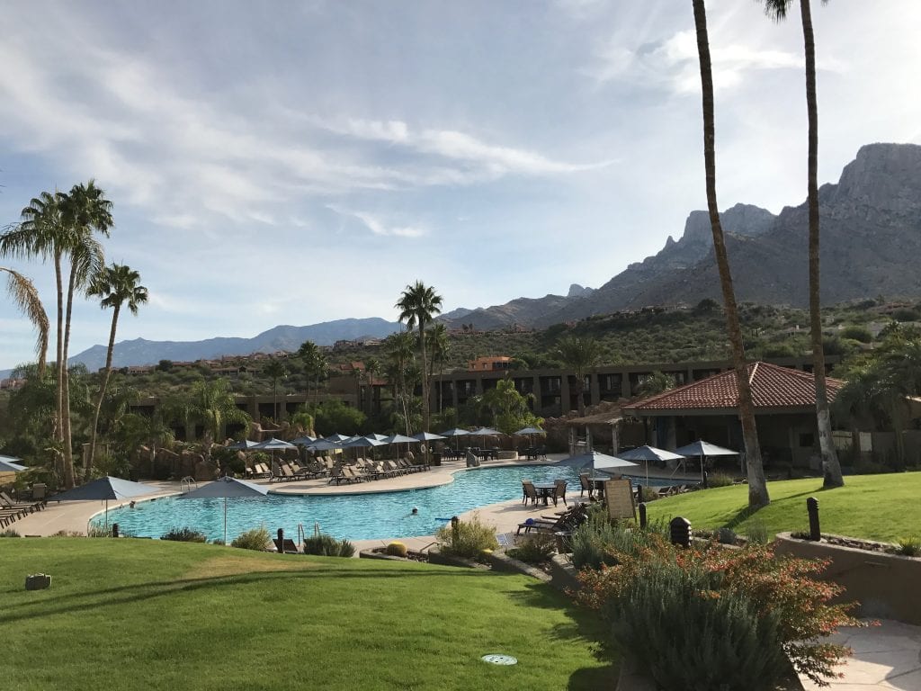 Great family pool at the Hilton El Conquistador in Tucson AZ