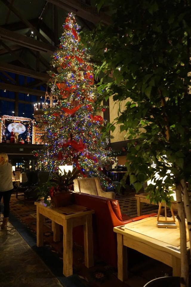 With a live tree decorated for Christmas smack dab in the middle of the lobby, Tenaya Lodge makes sure everyone is merry during the holiday season.