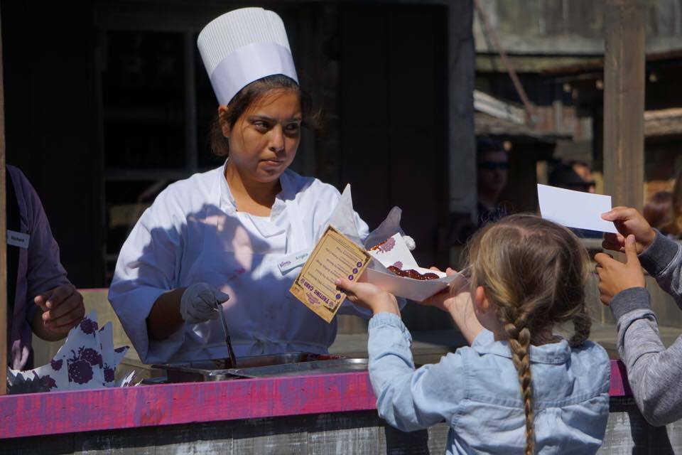 Boysenberry Festival Booth at Knott's Berry Farm