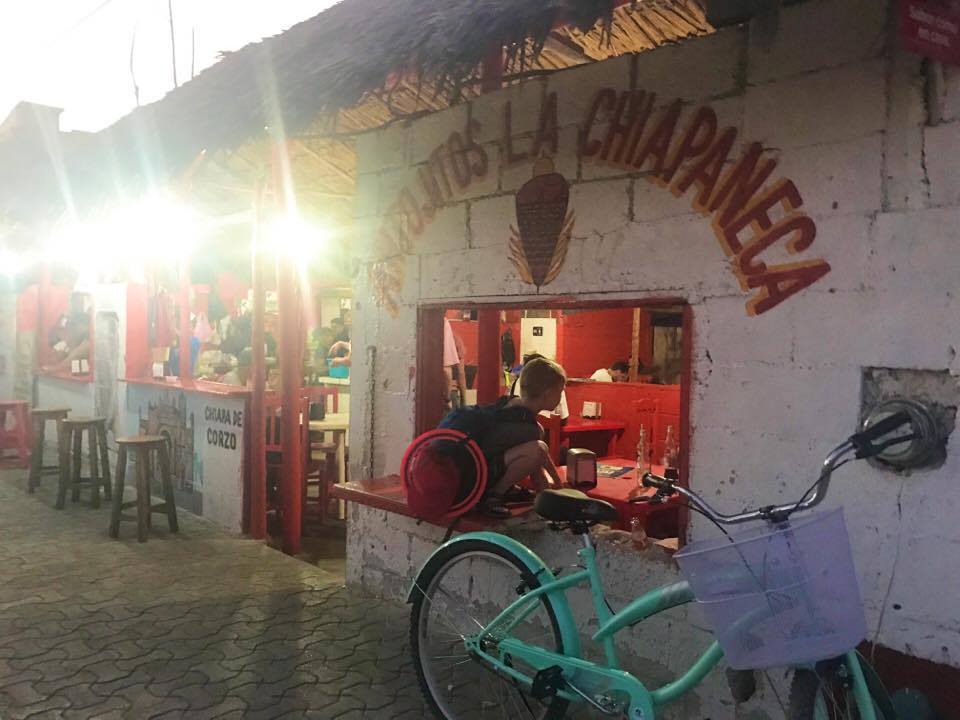 The BEST authentic al pastor tacos in Tulum Mexico. Learn about more hidden gems in Tulum by clicking through the link to my post.