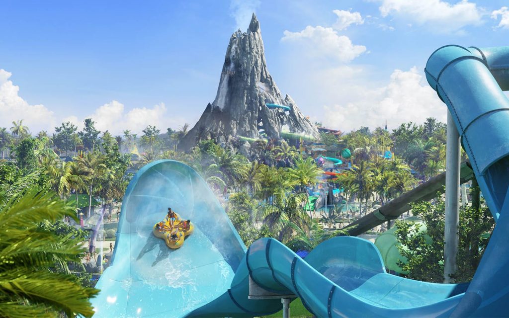 Volcano Bay Krakatau Aqua Coaster Flight of Passage win Theme