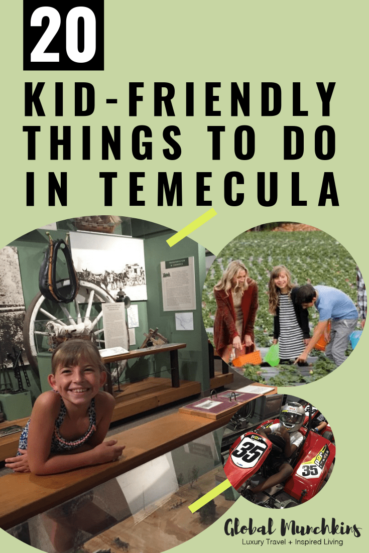 Check out our list of kid-friendly things to do in and around Temecula Valley! #temecula #travelexperience #traveldestinations #travel #traveltips #travelwithkids