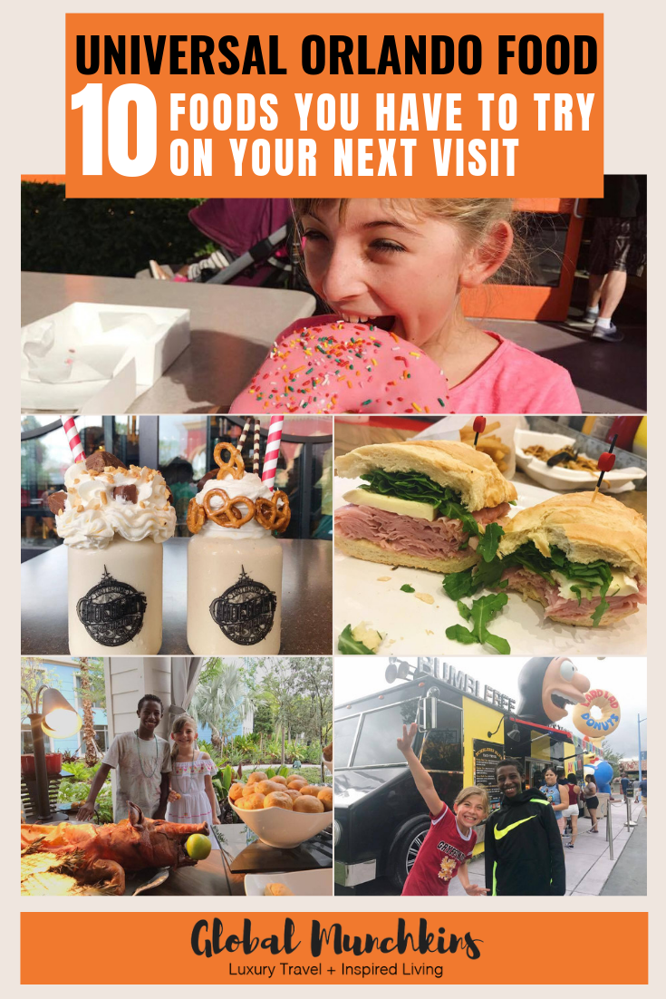 Universal Orlando is one of our absolute favorite places to go as a family. You can read all about our Top Tips for Universal Orlando here and check out some of our favorite foodie finds and be sure to check them out on your next trip. #universalorlando #universalorlandoresort #food #travel #traveltips #foodie #foodreviews