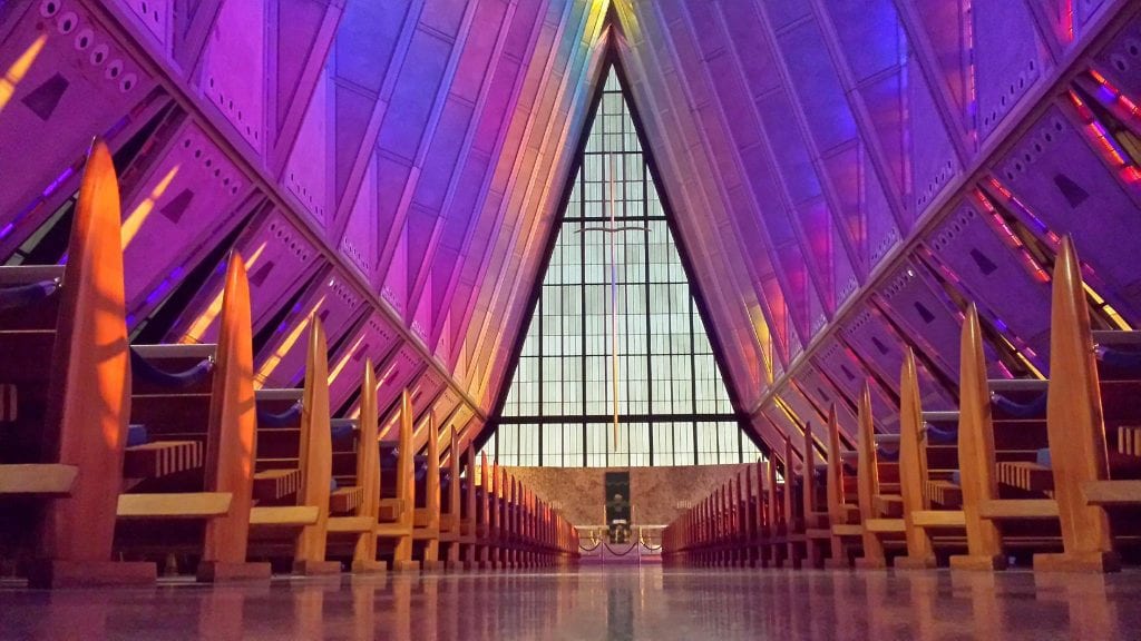 The United States Air Force Academy and Cadet’s Chapel 