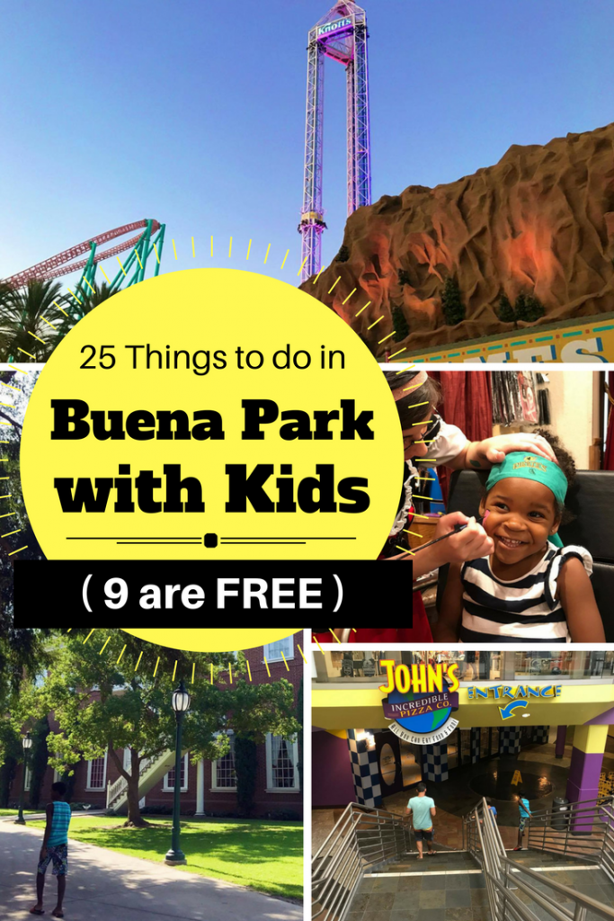 25 Things to do in Buena Park with Kids and 9 of them are FREE. Find the best Buena Park Hotels and more.