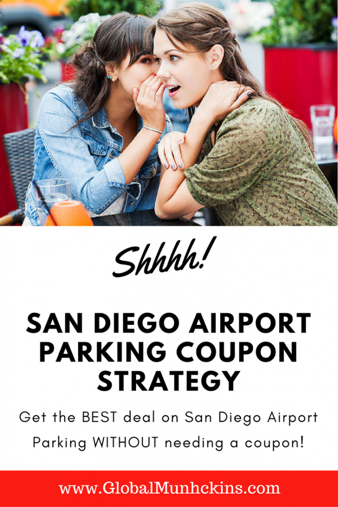 Learn my San Diego Airport Parking Coupon Strategy to save you both Time & Money plus give you peace of mind. A must for traveling families, businessmen and women. Heck... anyone needing airport parking! #SanDiegoAirport #AirportParking #TravelTip