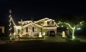 Down christmas lights norman ok