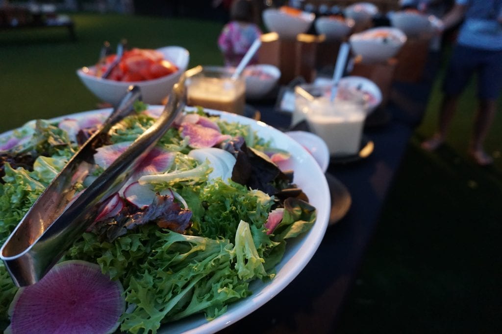 Delicious food at ka wa'a luau