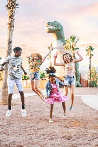 things to do in palm springs with kids - cabazon dinosaurs