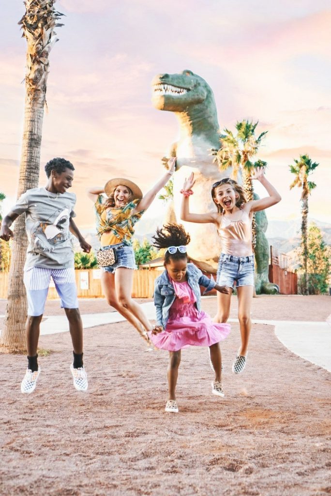 things to do in palm springs with kids - cabazon dinosaurs