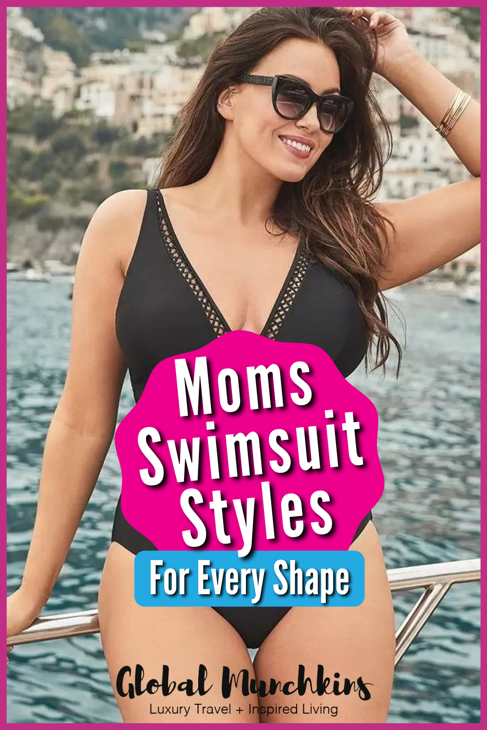 Moms Swimsuit Styles For Every Shape Global Munchkins