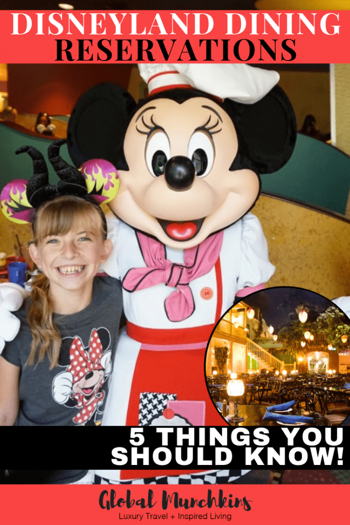 Disneyland Dining Reservations + How To Get Last Minute Reservations