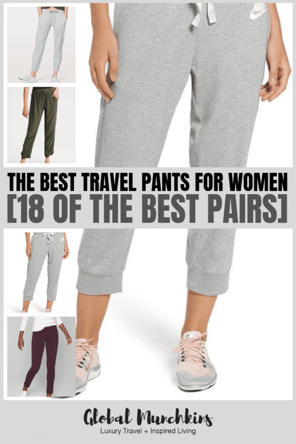 The Best Travel Pants For Women – [18 Of The Best Pairs] | Global Munchkins