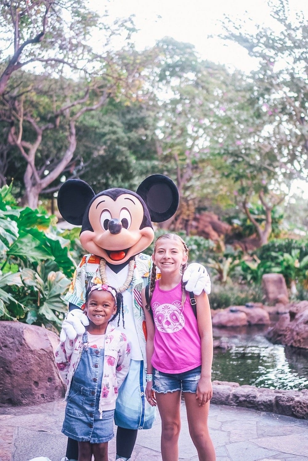 Mickey at Aulani Character Breakfast