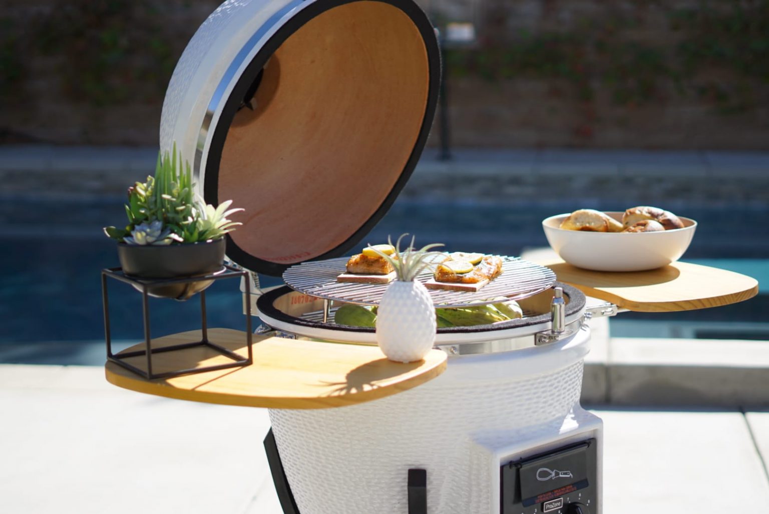 The Grill Every Hostess Deserves the BEST Kamado Grill Global Munchkins
