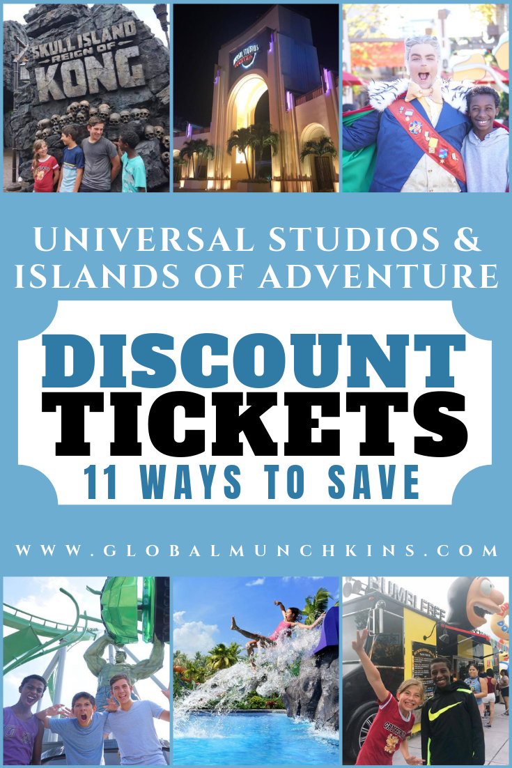 Universal Studios Orlando Discount Tickets