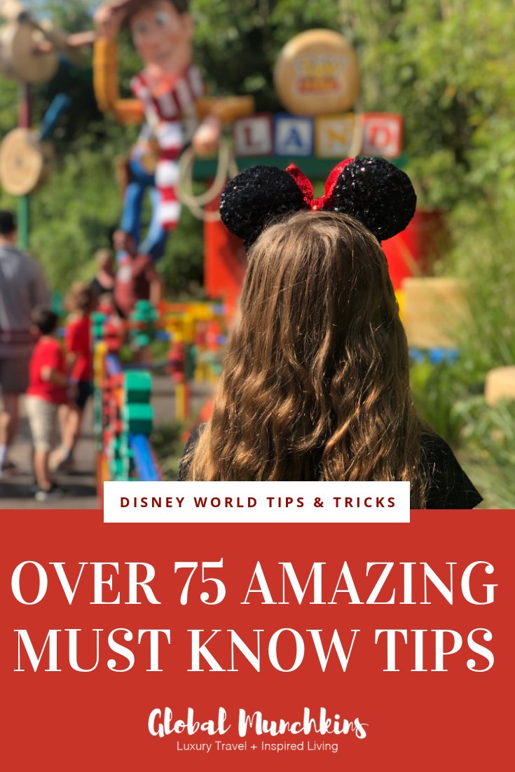 The Absolute Best Disney World Tips to Save Money & Time 45 Here's a list of all my best tips, tricks, and a few Disney World secrets. Enjoy reading! #disneytips #tricks #tips #disney #disneyfun #helpfultips #vacation #travel