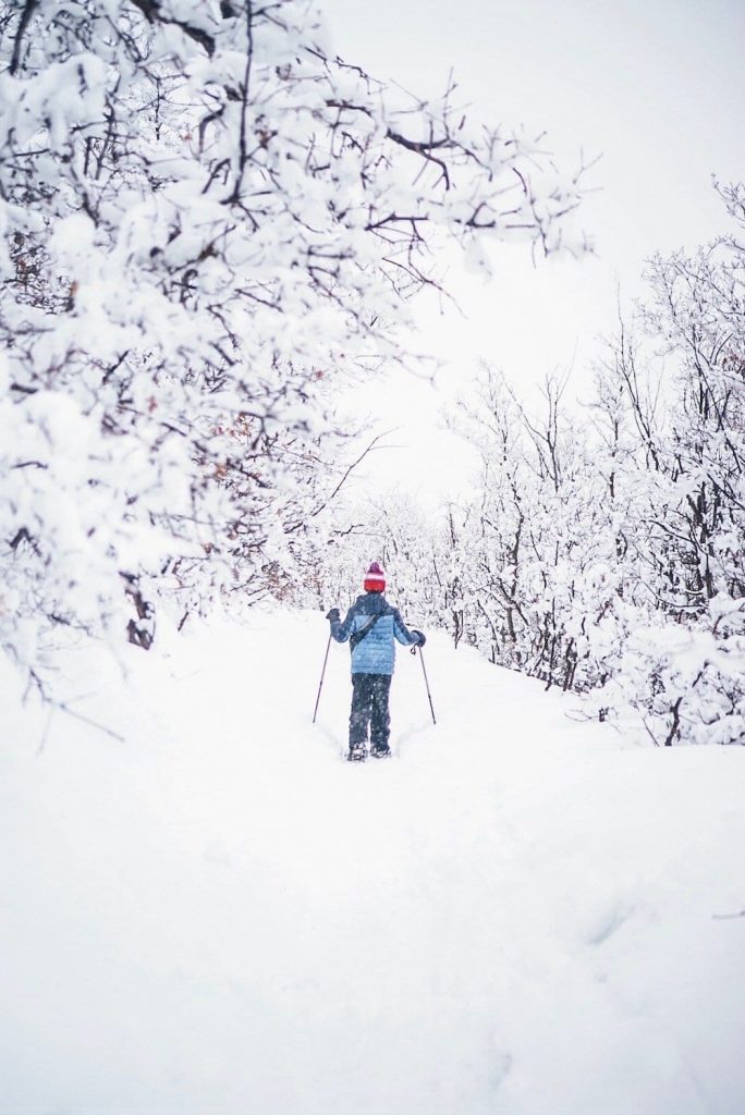 Snowshoeing in Heber