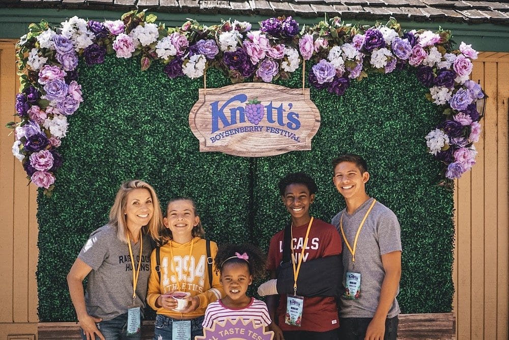 Knott's Boysenberry Festival new menu items