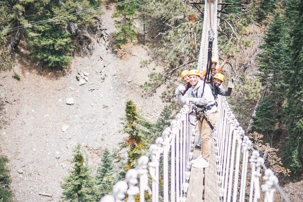 Indiana Jones Style Bridges Pacific Crest Ziplines