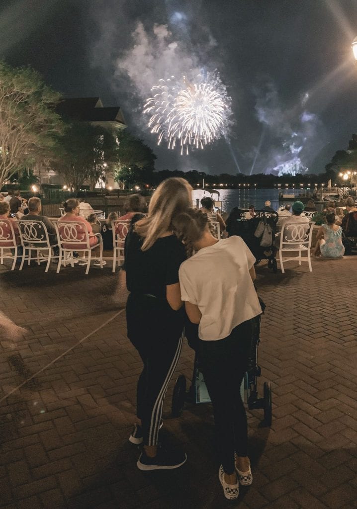 Grand Floridian Fireworks View