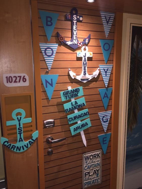 disney cruise door decorations diy