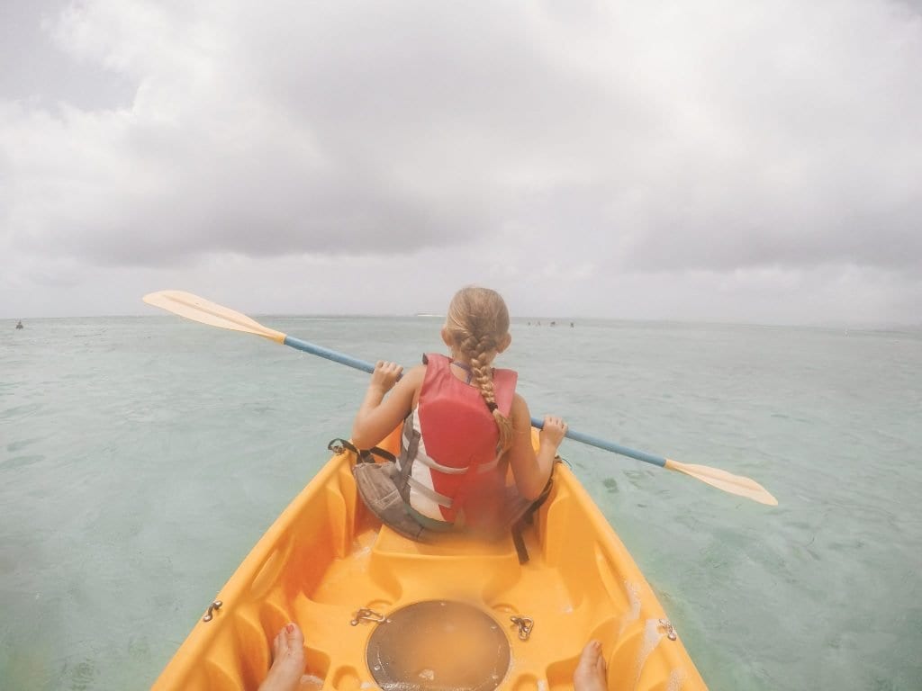 Kayaking in Wailea