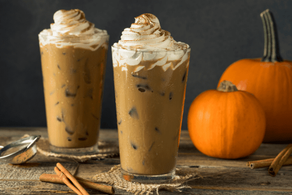 pumpkin spice frappuccino