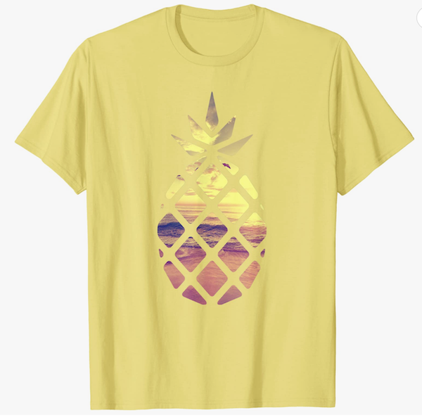 Pineapple yellow shirt 