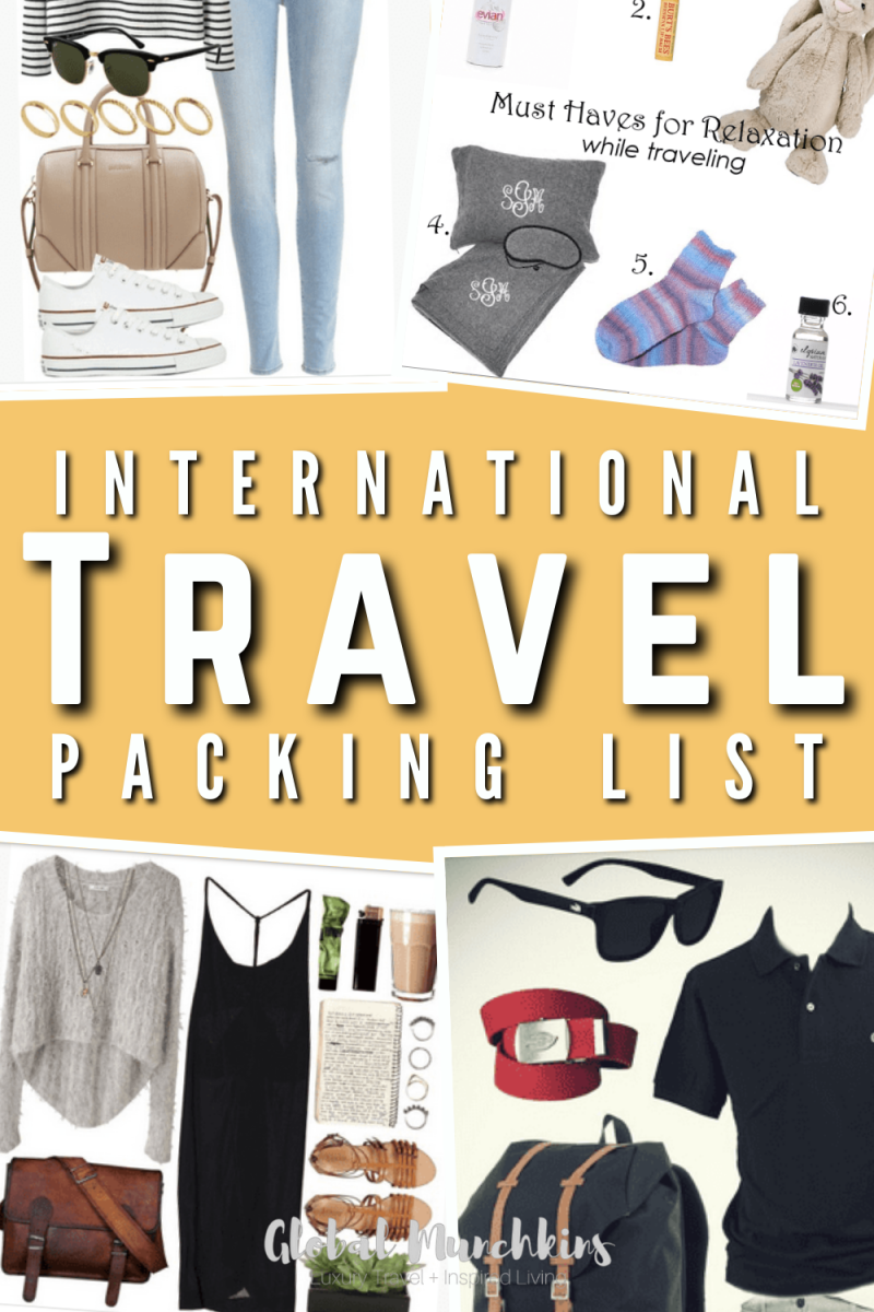 International Packing Tips Global Munchkins
