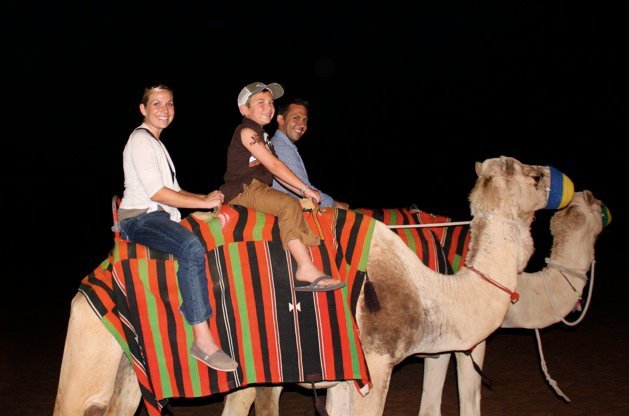 things to do in dubai with kids - camel ride