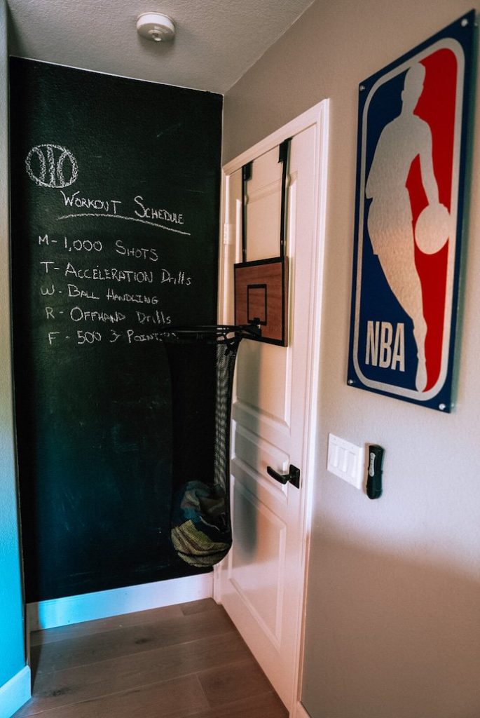 PB Teen Inspired Basketball Room