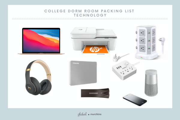 college dorm checklist