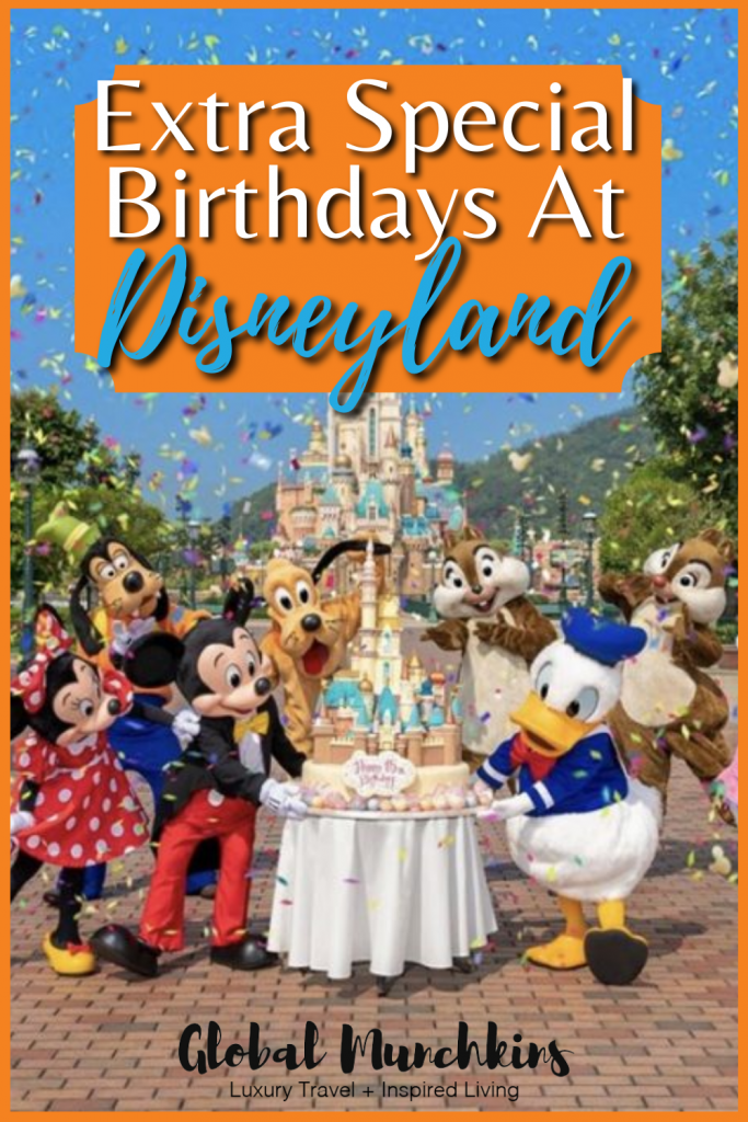 birthday at Disneyland