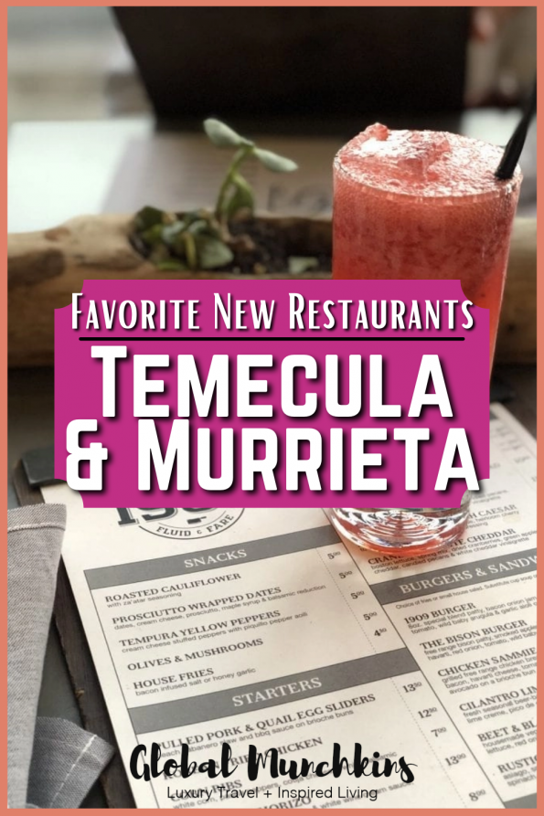 10 NEW Restaurants in Temecula & Murrieta Global Munchkins