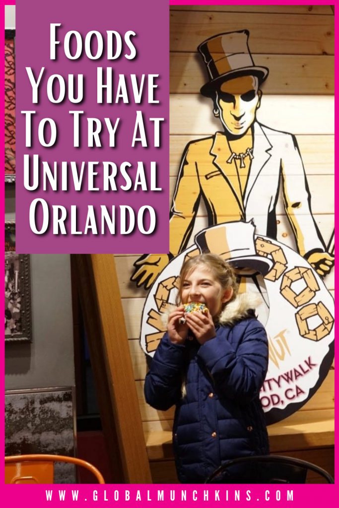 foods you have to try at Universal Orlando