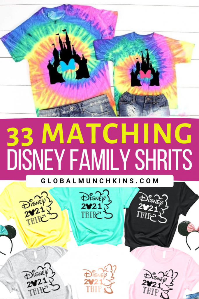 33 Awesome Matching Disney Family Shirts