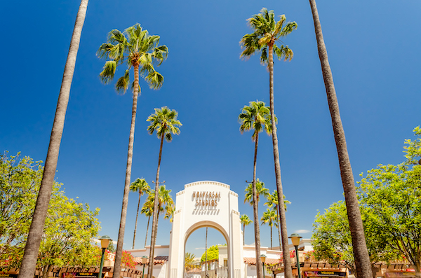 parking at Universal Studios Hollywood