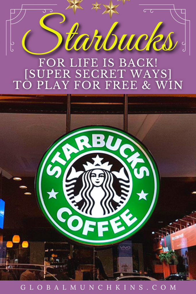 Starbucks for Life is back and more!