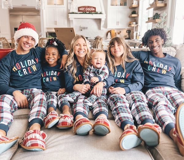 Matching Pjs whole family