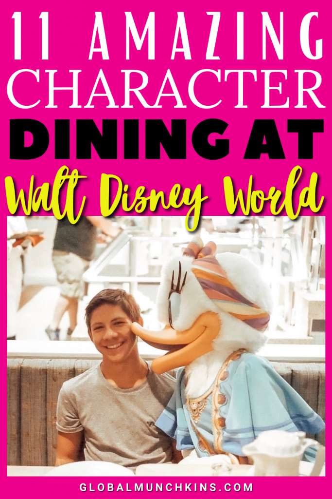 character dining at disney world